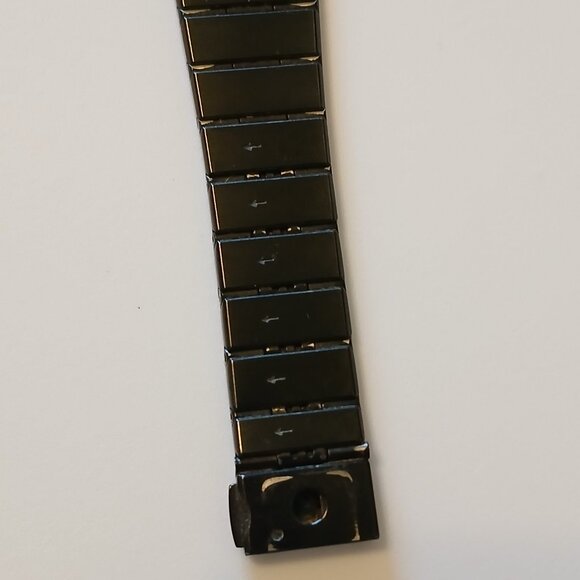 Movado Women's Black Tank Swiss Quartz Watch Water Resistant 84.C1.310.2A - Picture 14 of 16